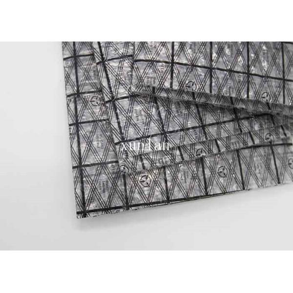 Flat Open Black Conductive Grid Bag 6 * 9 Inch For Packaging Mother Boards