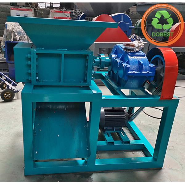 Dual Shaft Single Motor Shredder for High Cost Performance Thickened Body Plate