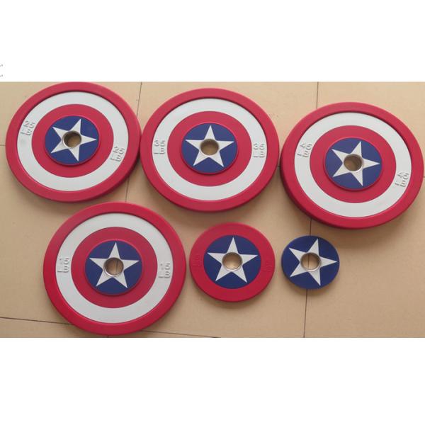 Buy Popular CPU Barbell Weight Plates Gym Accessories 45 LB Weight Plates at wholesale prices