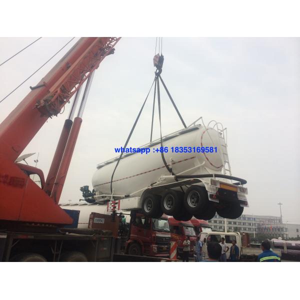 Buy 60T Weichai Engine 60M3 Bulk Cement Tank Trailer at wholesale prices