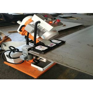 3400W 40mm Plate Edge Milling Machine With 60 Degrees Groove
