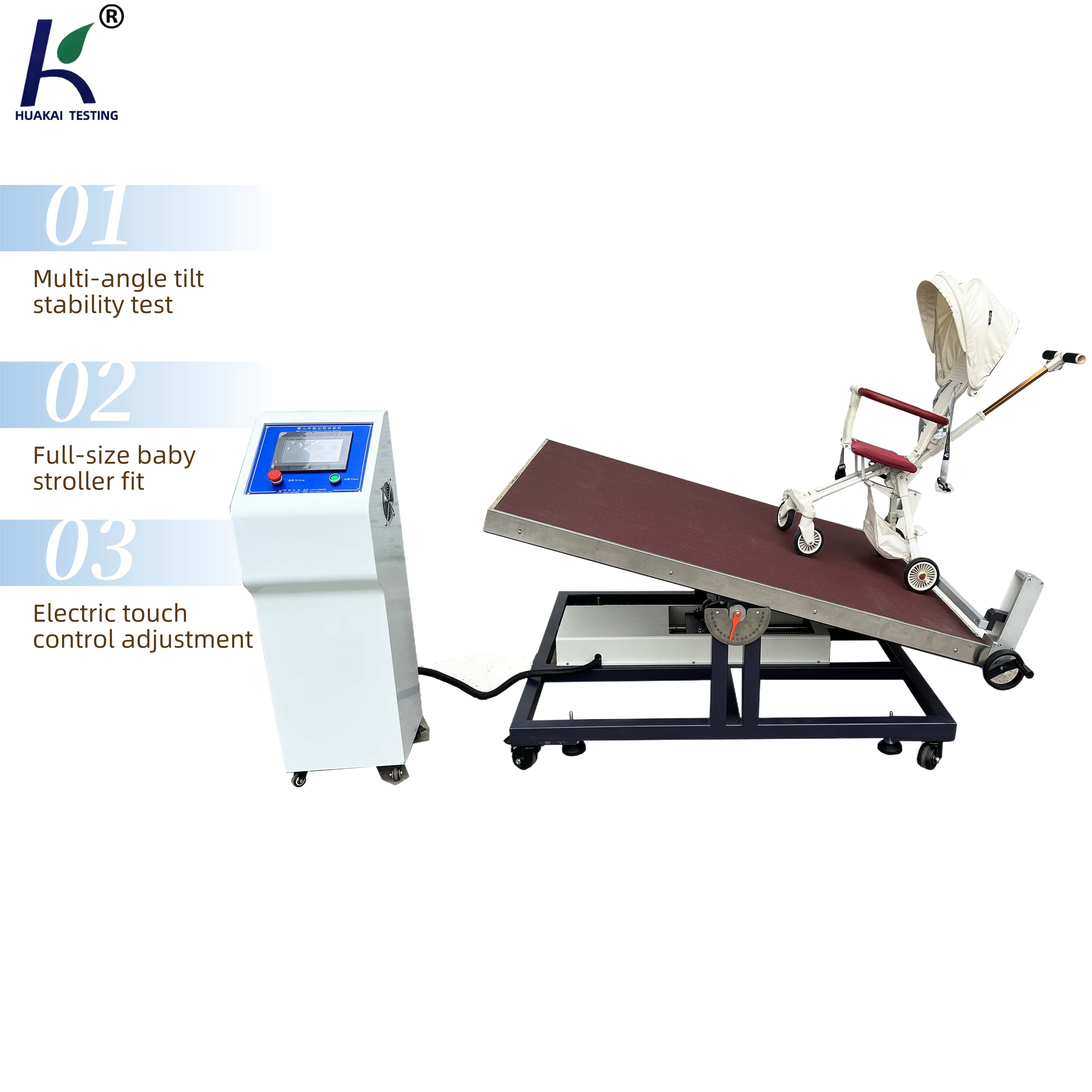 Children's Stroller Stability Testing Equipment Baby Stroller Stability and Durability Testing Machine