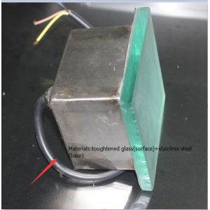 300x300 RGB waterproof square LED garden path brick light