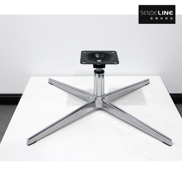 Aluminum alloy four-star base is 340mm high and has a rotating function for sofa