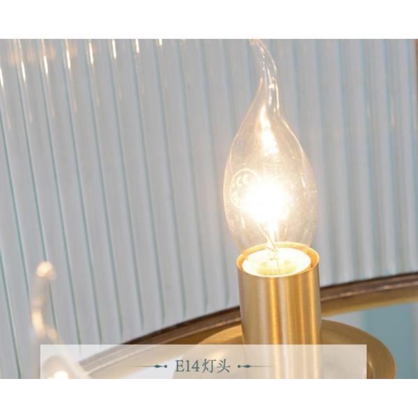 2700k To 6500k Clear Glass Drum Chandelier