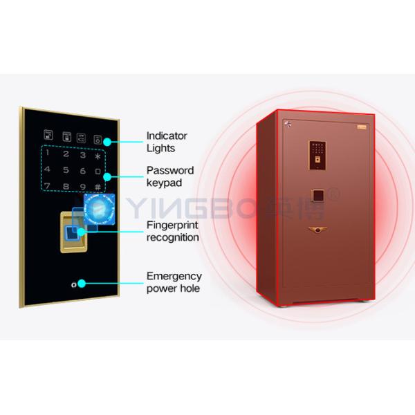 Biometric Fingerprint Lock Luxury Safe Box Smart For Bank Security YB/ZY-100