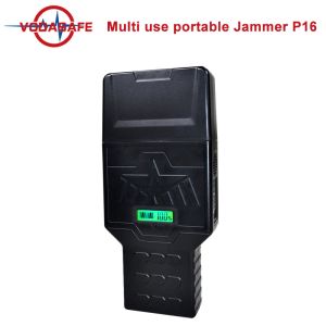 Polyester Pu 25m Radius 16W 12000mAh 5G Jammer Blocker