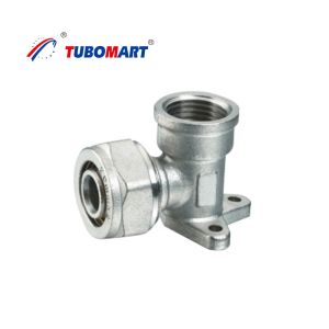 Brass Pex Tube Compression Fittings Chrome Plated Water Supply Compression