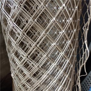 TLWY 1.2mm Galvanized Flattened Expanded Metal Sheet Steel Mesh For Runways