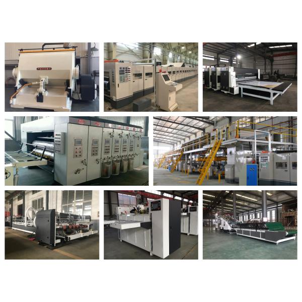 Fruit Pizza Box 2400mm Flexo Printer Slotter Die Cutter 2 Color