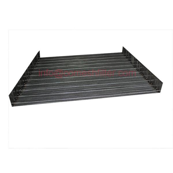 sus 304 Stainless Steel Spiral Cooling Balance Weave Wire Mesh Conveyor Belt for tunnel oven baking