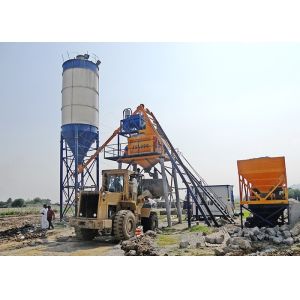 Concrete Batching Plant Equipment Stationary Portable Stabilized Soil Mixing