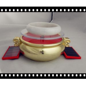 2012 NEW gold lucky Solar rotary display stand