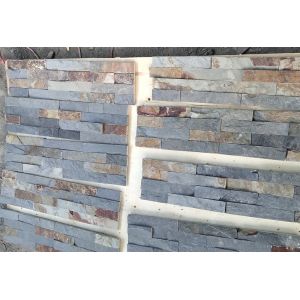 China Natural Slate Cultured Stone Panels Rust Stone For Indoor Outdoor Wall on sale