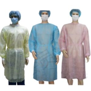 30gsm Doctor's Gown Level1/2/3 PP Isolation Gown OZONE Disinfecting Type