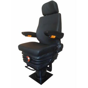 360 Rotation Mechanical Suspension Seat Locomotive Backhoe Loader Seat