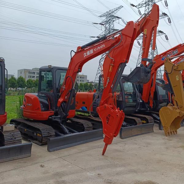 Used KUBOTA KX163 Excavator with Original Hydraulic Valve and 6TON Operating Weight
