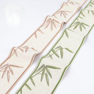 China Fabric Ribbons for Ancient Hanfu Collars Plackets and Cuffs on High Tenacity Chinese Style Bamboo Curtains on sale