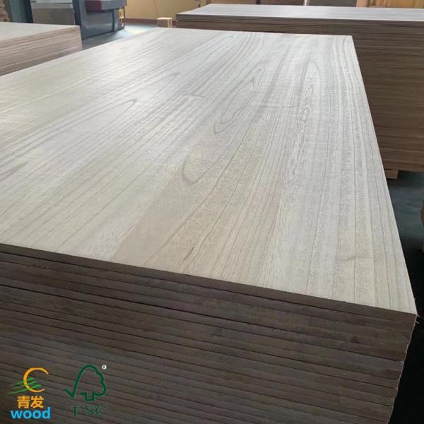 Buy Unfinished Paulownia Tomentosa Wood Board with Smooth Surface and Moisture Content of 8%-12% at wholesale prices