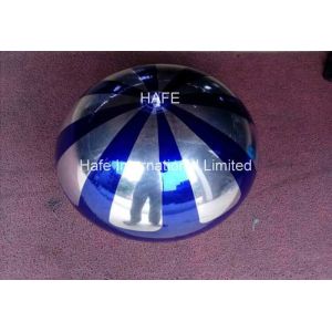 4 M Inflatable Lighting Decoration , 13ft Flying Helium Inflatable Mirror Ball