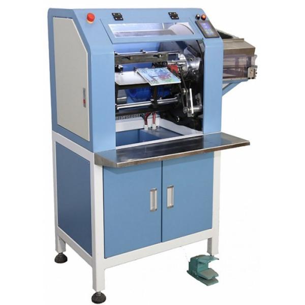 Plastic Spiral Automatic Wire Binding Machine , Commercial Spiral Binding