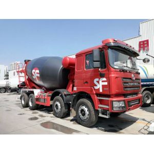HOWO 8×4 Concrete Mixer Truck with 12m³ Capacity and Heavy-Duty Chassis for