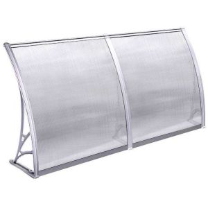 Durable PC Door Canopy , Polycarbonate Canopy Awning Strongly Sustain