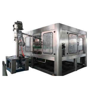 900BPH 0.6mpa Aluminum Foil Sealed Hot Filling Machine