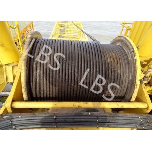 Quality Integral Type LBS Groove Drum Winch For Offshore PlatformTower Crane for sale