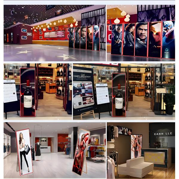 Outdoor Indoor Creative LED Display Screen Digital LED Poster 3840Hz