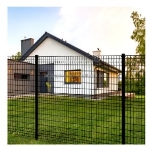 Easily Assembled Hot Dipped Galvanized Welded Wire Mesh Garden Fence Door 2m 4mm