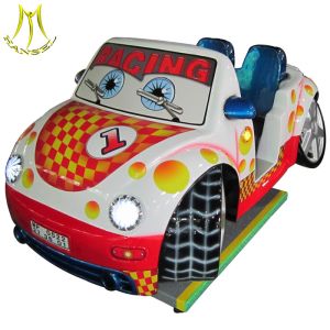 China Hansel cheap indoor amusement rides toys for kids driving car ride car for kids electric coin kiddie ride on sale
