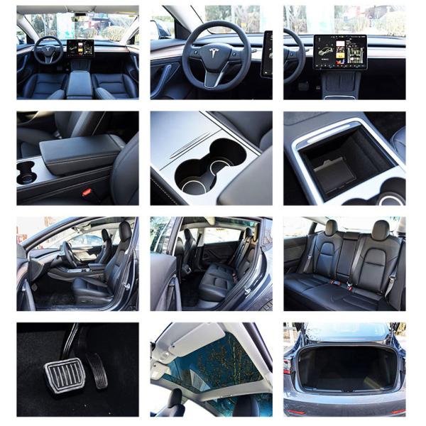 4-door 5-seater Sedan Tesla Model 3 High Speed EV 100% Electric Car 4Wd 275Hp Kit