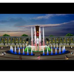 China high-tech outdoor garden water fountain on sale