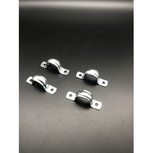 Quality Universal U Shape Zinc Plated Conduit Saddle Clamp for sale