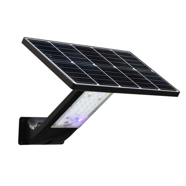 80w solar sensor wall type charging safety LED light|Gray|CRI: ≥75140°| Motion