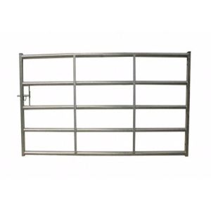 hot dipped galvanized electrostatic powder coated Farm gate 72'' high 16 gauge 6