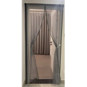 Enjoy a Hands-Free and Bug-Free Entryway with Our Magnetic Mesh Door Curtain