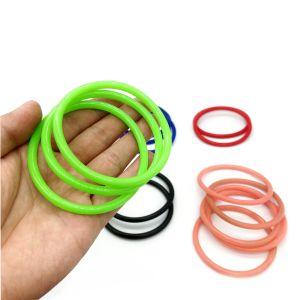 Professional 40~60 Shore A Colored Soft Silicone Rubber Seal O Ring