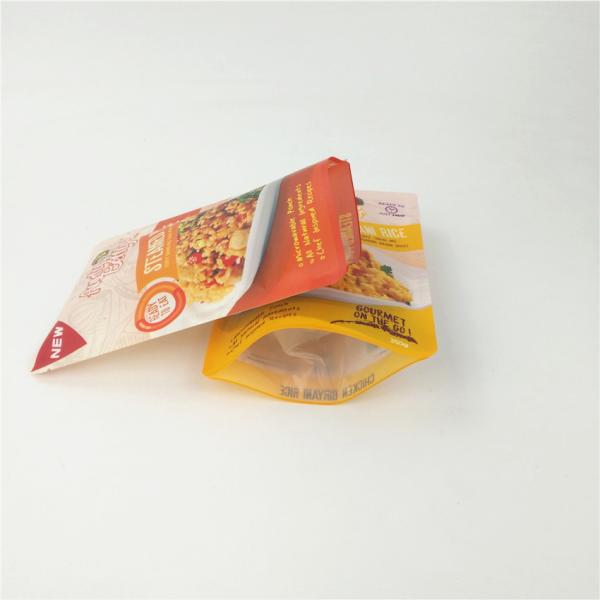 Buy 240mic Resealable Laminated Plastic Bag CMYK VMPET Biodegradable Gravure MOPP at wholesale prices