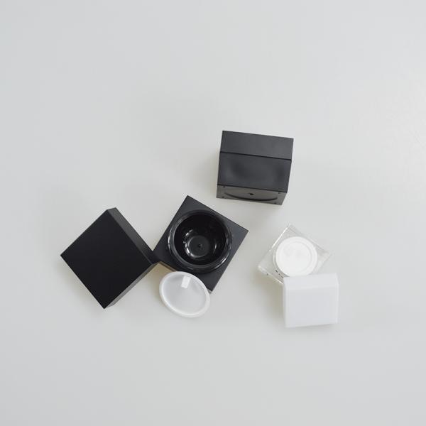 5g 10g Square Acrylic Jar Cosmetic Jar Square Shape Container for OEM/ODM