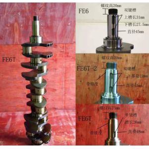 12200-Z5500 Z5568 FE6 FE6TA Engine Steel Crankshaft