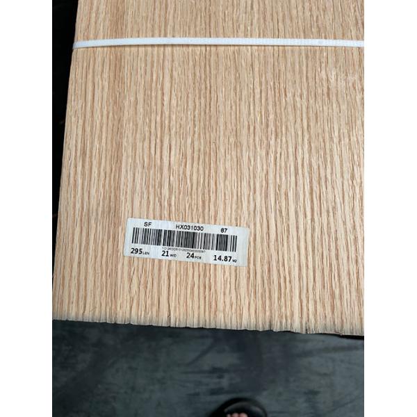 Buy 8% Moisture Straight Grain Veneer 250cm Length Rift Cut Veneer at wholesale prices