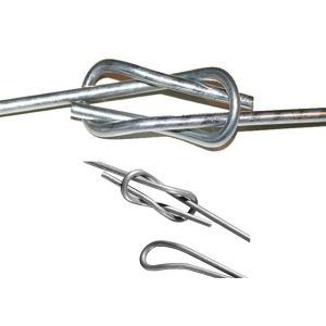 8 Feet Length Bale Ties Wire Galvanized Double Loop