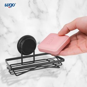 China 5kg Self Adhesive Bathroom Soap Dish Holder 17cm Suction Fixed on sale