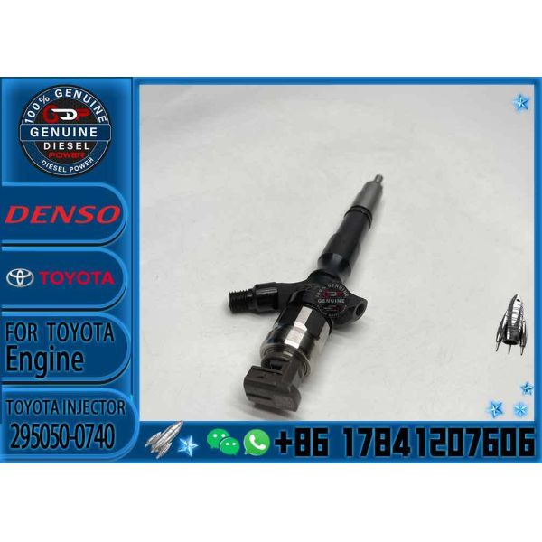 High Quality New Common Rail Diesel Fuel Injector Assembly 23670-30420 295050