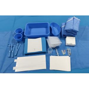 Blue Sterile Surgical Packs with OEM Customization and Ethylene Oxide Sterilization for Hospital and Clinic Protection