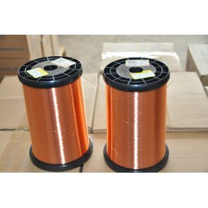 China Solderable UEW-F 0.075mm Magnet Wire For Electronic Devices on sale