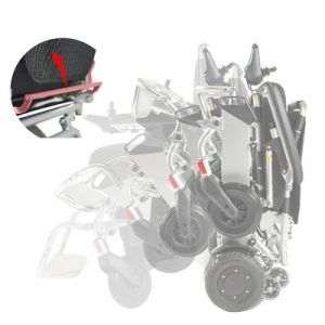 Quality Lightweight Portable Carbon Fiber Folding Electric Wheelchair ISO13485 for sale