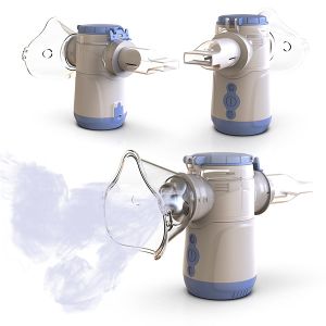 1-4.7μm Fine Particle Size Vibrating Mesh Inhaler Aerosol Delivery for Kids Or